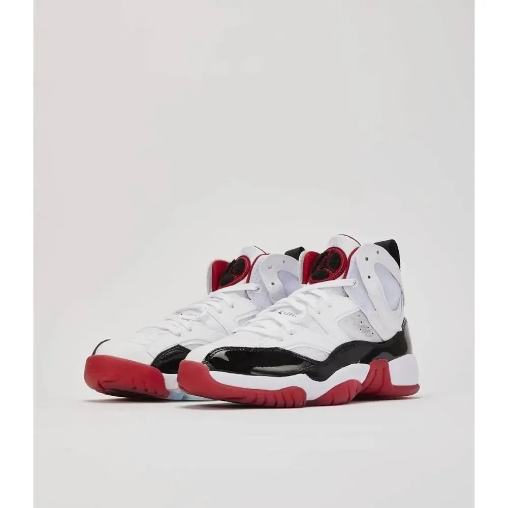 Size 11 - Men's Air Jordan Jumpman TWO TREY White/Black-Gym Red DO1925-106